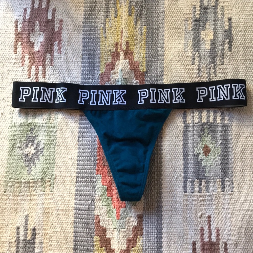 New - Pink small extra low rise thong